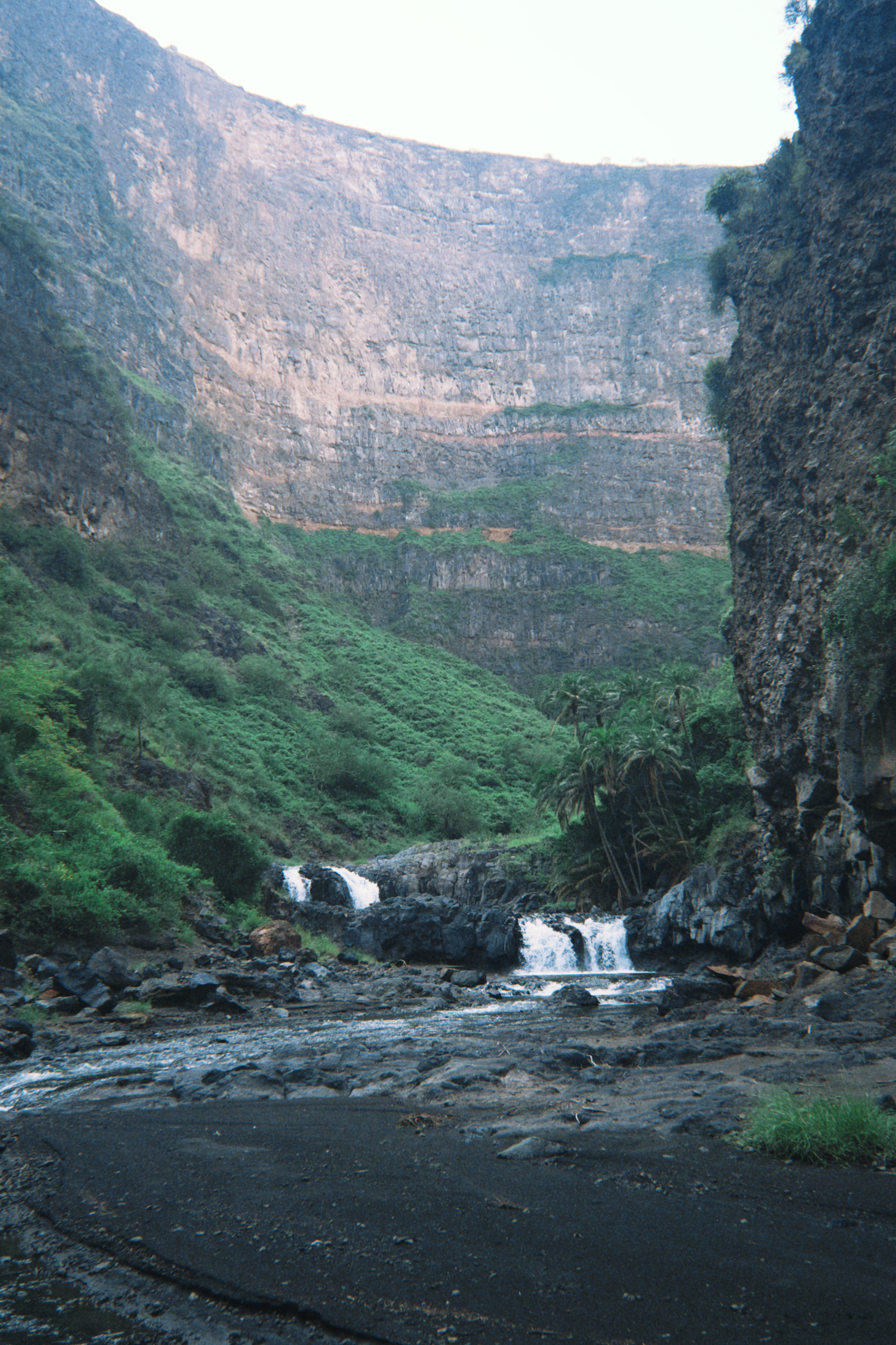 Waterfall in the Ngorongoro highlands